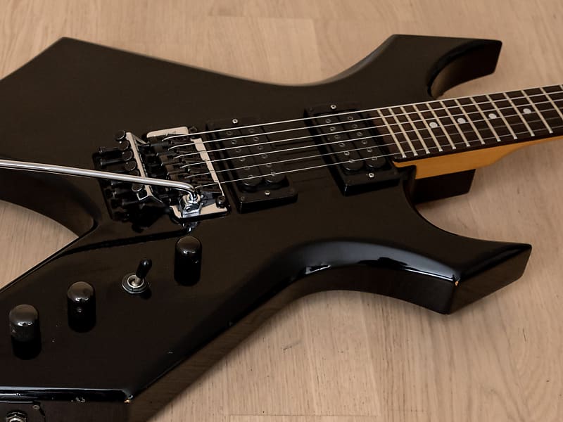 1990s BC Rich Warlock WG-801 Vintage Electric Guitar Black