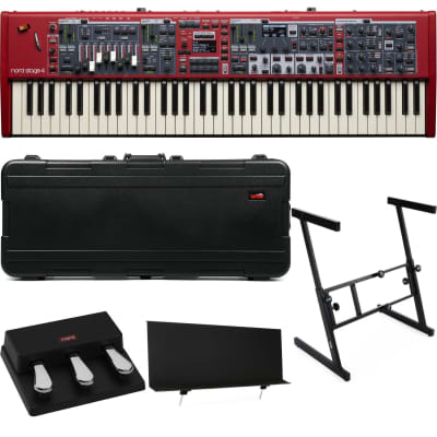 Nord Stage 4 Compact 73-key Stage Keyboard Stage Deluxe Bundle