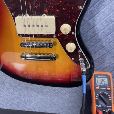 Harley Benton JA-60SB Vintage TriBurst SkunkWerx In USA FretWerx Fret Polish and Setup image 18