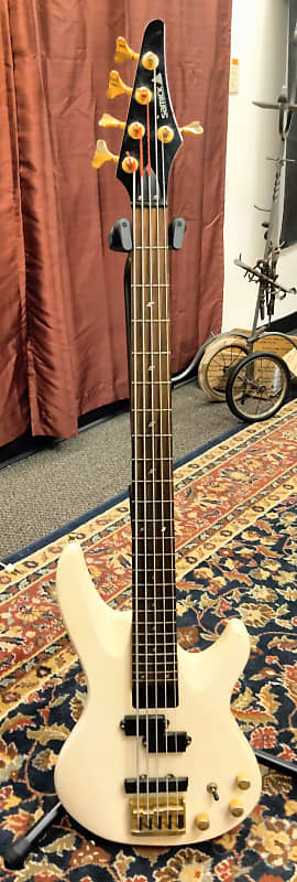 Samick Saturn 5 String Bass Guitar Reverb 2195