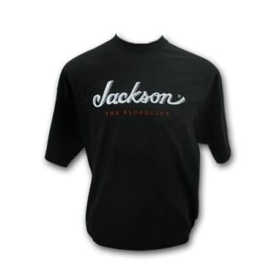 Jackson® The Bloodline™ Logo T-Shirt, Black, Small- 100% Cotton - BLOWOUT SALE