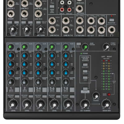Mackie 802VLZ4 8-Channel Compact Live Sound Mixing Console image 1