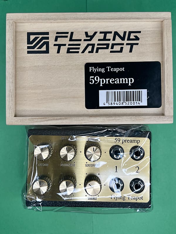 Flying Teapot 59 Preamp 2019 gold | Reverb