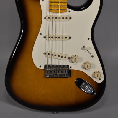 1999 Fender American Vintage '57 Stratocaster Sunburst Aftermarket Neck w/OHSC image 4