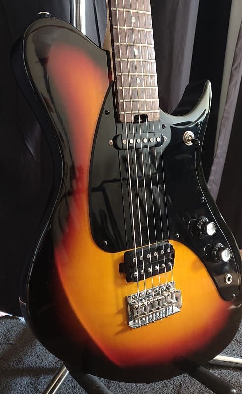 Aria Pro II Jet B'tone Baritone 3 Tone Sunburst | Reverb