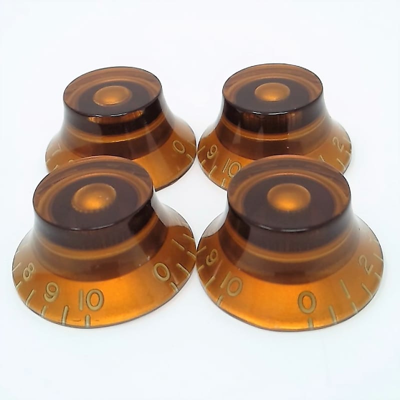 Blunt Amber Brass - Knob