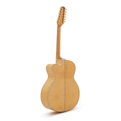 Takamine GJ72CE-12NAT Jumbo 12-String Acoustic Electric Guitar in Natural image 2