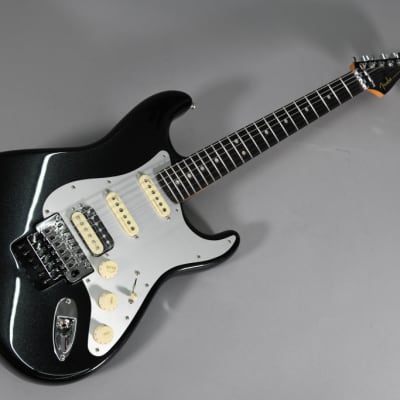 Fender American Ultra Luxe Stratocaster Hss Mn Floyd Rose 2023 - Mystic Black image 5