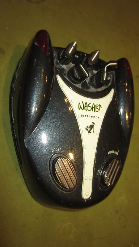 ~1995 Danelectro Wasabi Distortion Dark Grey image 1