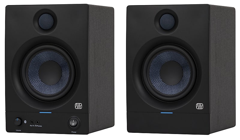 Pair Presonus Eris 5BT 2nd Gen 5" Reference Studio Monitors Speakers w/Bluetooth image 1