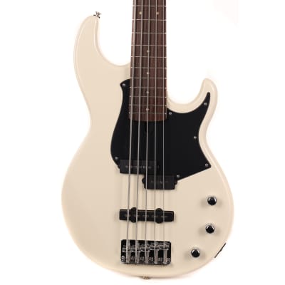 Yamaha BB235 5-String Bass Vintage White image 1
