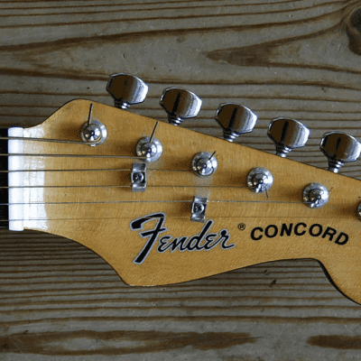 Fender Concord California Series 1987-1992 MIK Natural Vintage Acoustic Guitar with HSC image 3