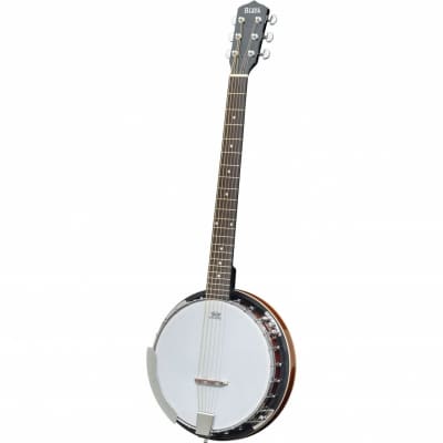Adam Black BJ-03 6-String Banjo with Gigbag - Vintage Sunburst for sale
