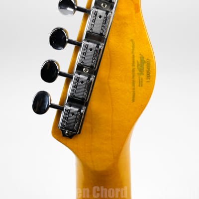 Vintage LV52BS V52 Re-Issued Electric Guitar Left Hand Butterscotch (120050807) image 10
