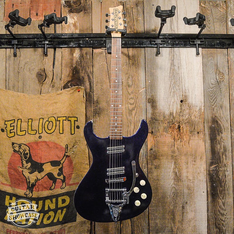 値下げ！ダンエレクトロの\"HODAD\"（ホダッド） Danelectro Hodad Blue Sparkle