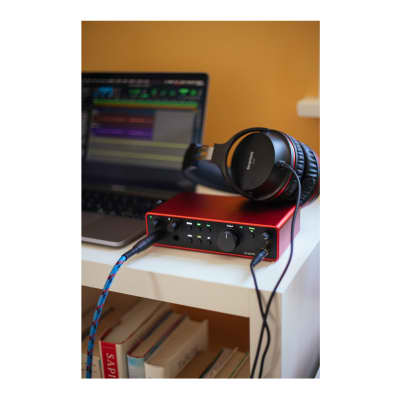 Focusrite Scarlett 2i2 Studio 4th Gen USB Audio Interface, Super-High-Quality Line Inputs, Air Mode, Pro Tools Artist, Dynamic Gain Halos, Auto-Gain and Ableton Live Lite Software image 12
