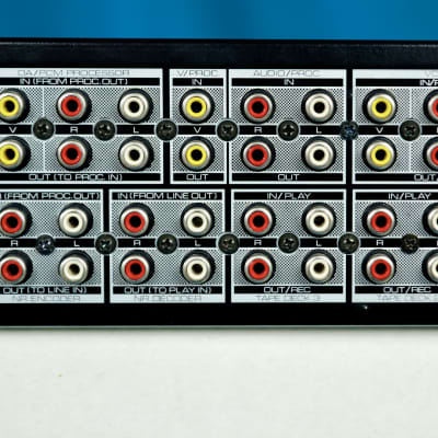 MINT 1988 dbx DAV-600G 7-Input Audio/Video Router Switch Selector w/ Orig Boxes + Manual image 5