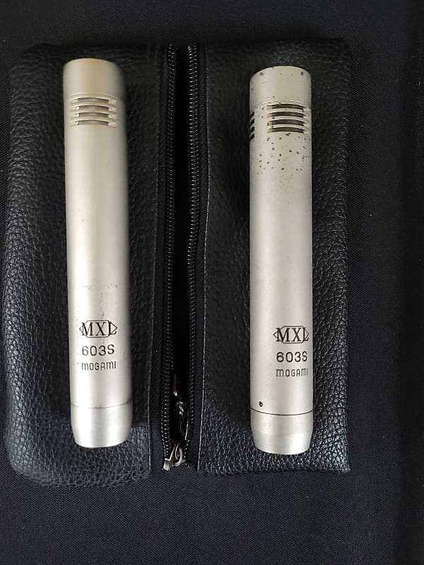 MXL 603s Small Diaphragm Cardioid Condenser Mics (Stereo Reverb