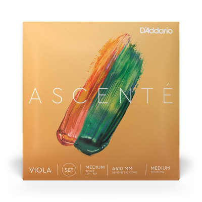 D'Addario A410 MM Ascenté Viola String Set, Medium Scale, Medium Tension image 4