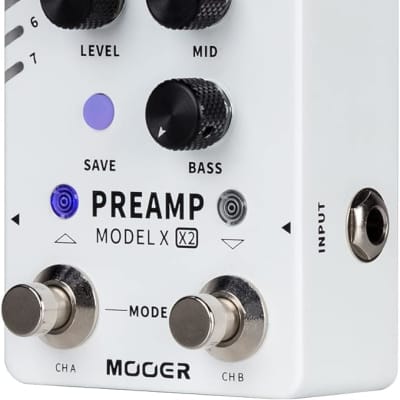 Mooer Preamp Model X 2022 - Present - White