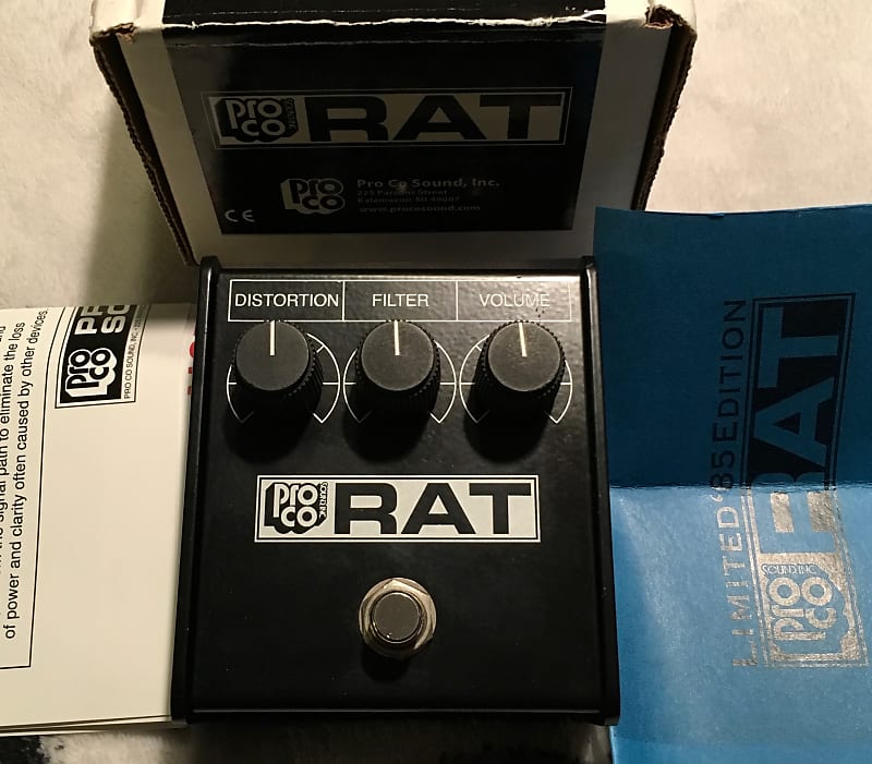ProCo RAT ‘85 Whiteface Reissue Limited Edition w/ Box and Papers