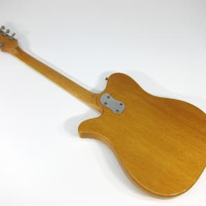 Vintage 1972-1973 Mosrite 350 Stereo Solid Body Electric Guitar Natural Mahogany Clean All Original! image 6