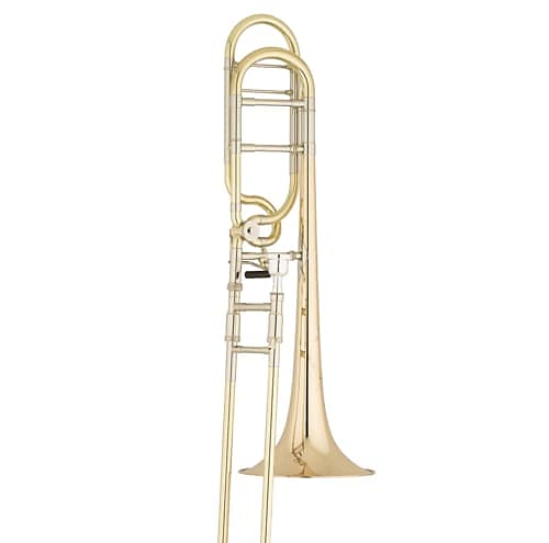 Large bore outlet tenor trombone