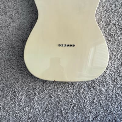 Fender Deluxe Nashville Telecaster 2016 MIM White Blonde Noiseless Pups Guitar image 12