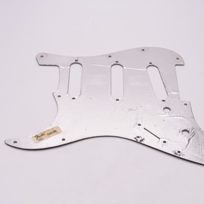 1978-1979 Vinage Fender Stratocaster PICKGUARD Black Original 1970's Strat 1973 1974 1975 1976 1977 image 12