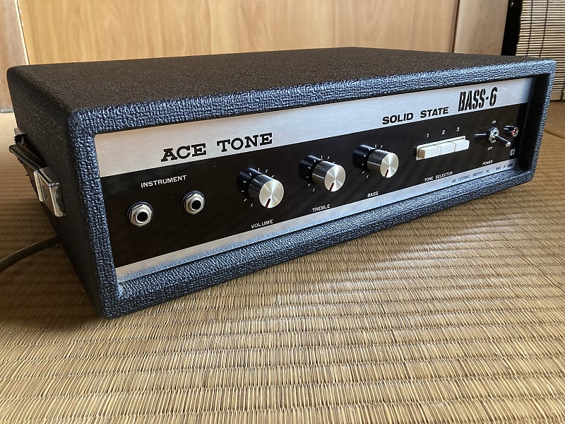 ACE TONE ACETONE 'BASS 6' BASS AMPLIFIER HEAD VINTAGE MIJ