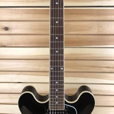Gibson ES-335 with Hardshell Case - Vintage Ebony image 4