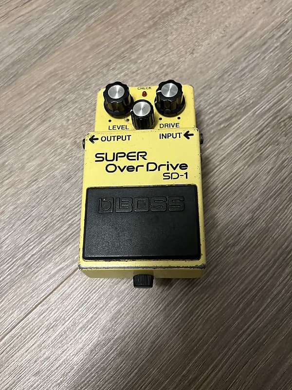 Boss SD-1 Super Overdrive 1981 - 1988 Made In Taiwan