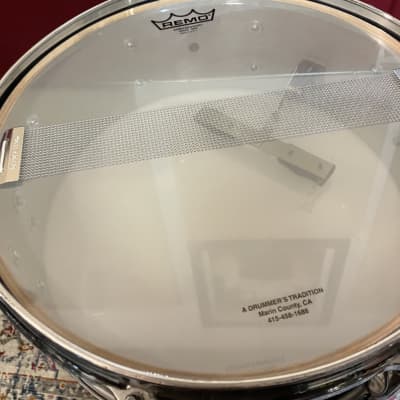 Gretsch Snare Drum 80s 5x14 - Black Nitron Wrap image 5