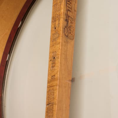 Fairbanks/Vega  Whyte Laydie Style R Conversion 5 String Banjo (1920), ser. #44339, tweed hard shell case. image 12