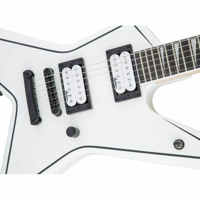 Jackson JS Signature Gus G. Star JS32 Electric Guitar (Satin White) image 9
