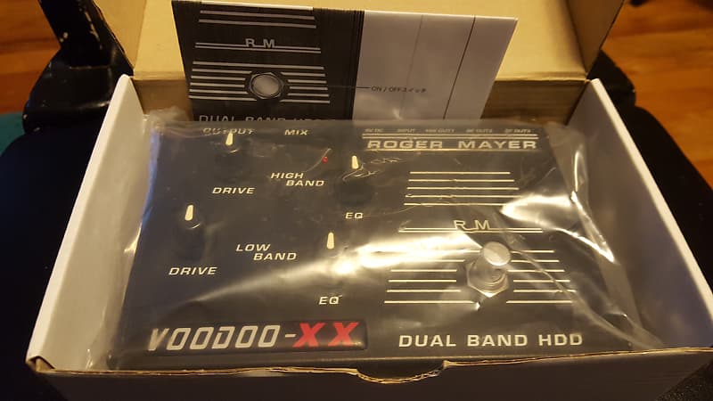 Roger Mayer Voodoo-XX Dual Band HDD Overdrive Pedal - Like Roger Mayer Voodoo-XX Dual Band HDD Overdrive Pedal - Like