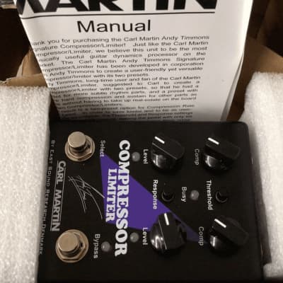 Carl Martin Andy Timmons Signature Compressor/Limiter Pedal