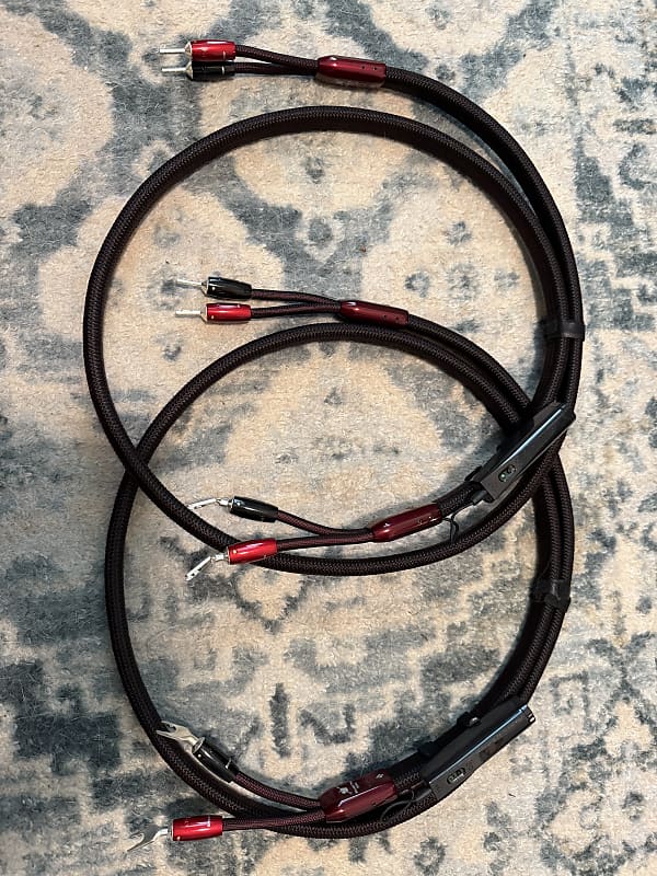 AudioQuest William Tell Zero Speaker Cables 6FT image 1
