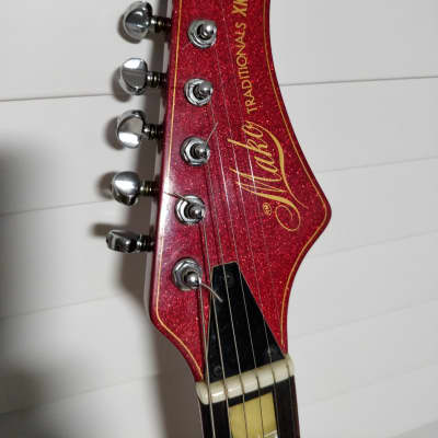 MAKO XK9 80's Flying V Randy Roads Type Candy Apple Red image 6
