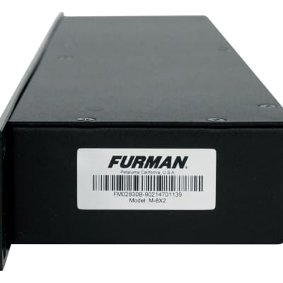 Furman M-8X2 15A 9 Outlet Rack Mount AC Power Conditioner for DJ Pro Audio image 4