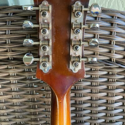 Harmony H-35 "Batwing" electric mandolin 1970 - Sunburst image 16