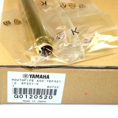 Yamaha Mouthpiece Tube, for Euphoniums YEP321, EP201, part #G0120520 image 2