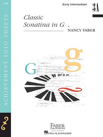 Classic Sonatina in G Early Intermediate/Level 3A | Reverb