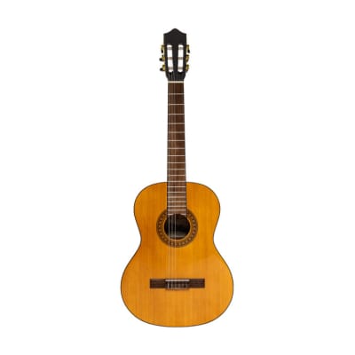STAGG SCL60 classical guitar with spruce top natural colour image 7