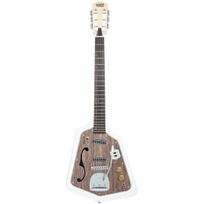 Eastwood Guitars California Rebel - White - Vintage 1960's Domino -inspired electric guitar - NEW! image 5