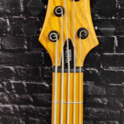 SCHECTER Bassgitarre, Session Stiletto 5, Aged Natural Satin image 5
