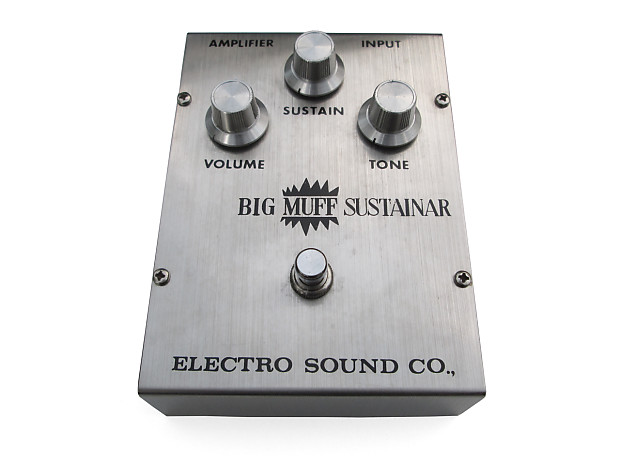 Vintage 70's Electro Sound Co. Big Muff Sustainar + Elk Big Vintage 70's Electro Sound Co. Big Muff Sustainar + Elk Big
