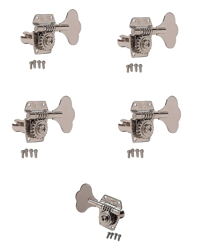 Music Man Stingray tuning keys Set of (5) Chrome Reverb
