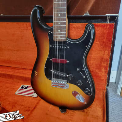 Fender Stratocaster Vintage 1973 Sunburst Modified w/ Original Hardshell Case image 1