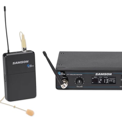SAMSON Concert 99 Wireless UHF Earset SE10 Condenser Microphone System D-Band image 2